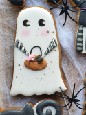 Ciastko duch z cukierkami halloween Ciastko duch z cukierkami halloween