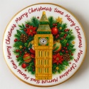 Ciastko lukrowane BIG BEN BOŻE NARODZENIE roz.M KOŁO ręcznie robione