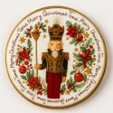 Ciastko lukrowane NUTCRACKER BOŻE NARODZENIE roz.S KOŁO ręcznie robione Ciastko lukrowane NUTCRACKER BOŻE NARODZENIE roz.S KOŁO ręcznie robione