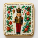 Ciastko lukrowane NUTCRACKER NO2 BOŻE NARODZENIE roz.S KWADRAT ręcznie robione Ciastko lukrowane NUTCRACKER NO2 BOŻE NARODZENIE roz.S KWADRAT ręcznie robione