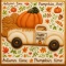 Ciastko lukrowane BIG PUMPKIN roz.S POZIOM Jesień ręcznie robione