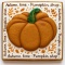 Ciastko lukrowane PUMPKIN CLASSIC roz.M POZIOM Jesień ręcznie robione