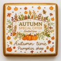 Ciastko lukrowane AUTUM SPECIAL roz.S KWADRAT Jesień ręcznie robione