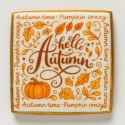 Ciastko lukrowane HALLO  AUTUMN N roz.S PION Jesień ręcznie robione