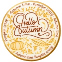 Ciastko lukrowane HALLO AUTUMN roz.S KOŁO No.1 Jesień ręcznie robione