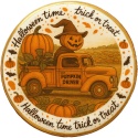 Ciastko lukrowane  PUMPKIN  DRIVER No.1 roz.S KOŁO Jesień ręcznie robione