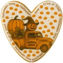 Ciastko lukrowane PAMPKIN DRIVER roz.XL SERCE Jesień ręcznie robione