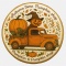 Ciastko lukrowane PAMPKIN DRIVER roz.M KOŁO Jesień ręcznie robione