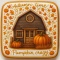 Ciastko lukrowane PUMPKIN OLD HAUS roz.XL POZIOM Jesień ręcznie robione