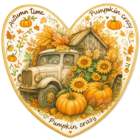 Ciastko lukrowane AUTUMN DOMINANCE roz.L SERCE JESIEŃ ręcznie robione Ciastko lukrowane AUTUMN DOMINANCE roz.L SERCE JESIEŃ ręcznie robione