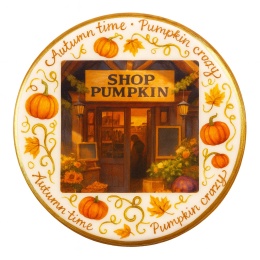 Ciastko lukrowane  AUTUMN N SHOP roz.M KOŁO JESIEŃ ręcznie robione