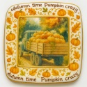Ciastko lukrowane LARGE DELIVERY PUMPKINS roz.M KWADRAT JESIEŃ ręcznie robione