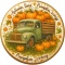 Ciastko lukrowane BIG STOCK PUMPKIN roz.M KOŁO ręcznie robione