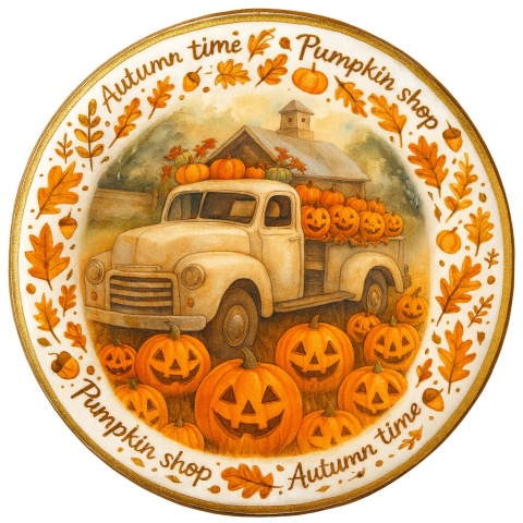 Ciastko lukrowane HALLOWEEN ATACK roz.S KOŁO ręcznie robione Ciastko lukrowane HALLOWEEN ATACK roz.S KOŁO ręcznie robione