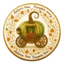 Ciastko lukrowane PUMPKIN CARRIAGE GREEN roz.S KOŁO JESIEŃ ręcznie robione