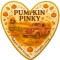 Ciastko lukrowane PUMPKIN CURIOSITY roz.M SERCE JESIEŃ ręcznie robione
