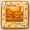 Ciastko lukrowane PUMPKIN MENU roz.M POZIOM ręcznie robione
