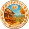 Ciastko lukrowane PUMPKIN WEATHER roz.S KOŁO ręcznie robione