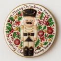 Ciastko lukrowane Dziadek Do Orzechów No.30 KOŁO roz.XL ręcznie robione