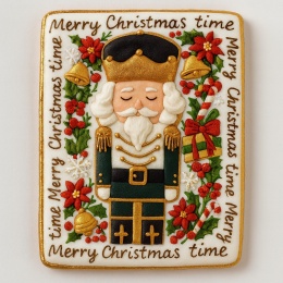 Ciastko lukrowane Dziadek Do Orzechów No.32 PION roz.L ręcznie robione