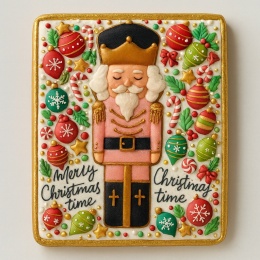 Ciastko lukrowane Dziadek Do Orzechów No.33 PION roz.S ręcznie robione