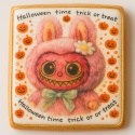 Ciastko lukrowane HALLOWEEN No.9 roz.S PION ręcznie robione