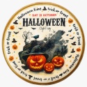 Ciastko lukrowane HALLOWEEN No.21 roz.L KOŁO ręcznie robione