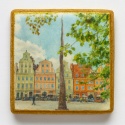 Ciastko lukrowane KAMIENICE WROCŁAW PAMIĄTKA  KWADRAT AT No.1 roz.XL ręcznie robione Ciastko lukrowane KAMIENICE WROCŁAW PAMIĄTKA  KWADRAT AT No.1 roz.XL ręcznie robione