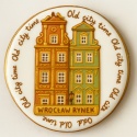 Ciastko lukrowane KAMIENICE WROCŁAW PAMIĄTKA KOŁO No.11 roz.L ręcznie robione
