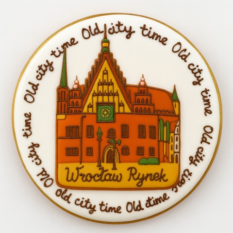 Ciastko lukrowane KAMIENICE WROCŁAW PAMIĄTKA KOŁO No.12 roz.L ręcznie robione Ciastko lukrowane KAMIENICE WROCŁAW PAMIĄTKA KOŁO No.12 roz.L ręcznie robione