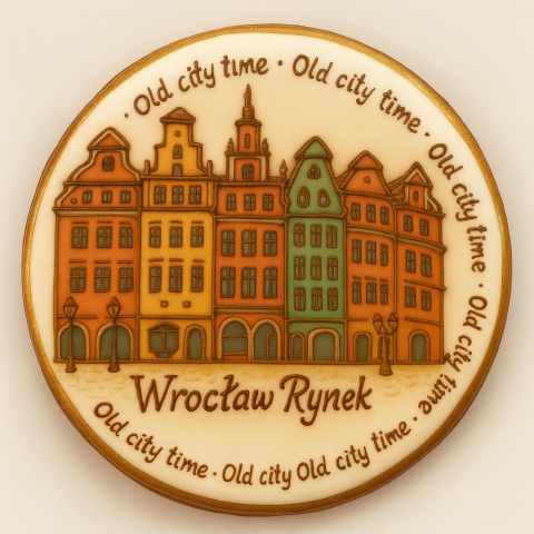 Ciastko lukrowane KAMIENICE WROCŁAW PAMIĄTKA KOŁO No.12 roz.L ręcznie robione Ciastko lukrowane KAMIENICE WROCŁAW PAMIĄTKA KOŁO No.12 roz.L ręcznie robione