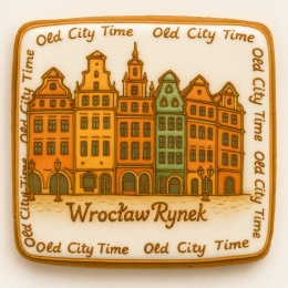 Ciastko lukrowane KAMIENICE WROCŁAW PAMIĄTKA POZIOM No.12 roz.L ręcznie robione