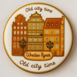 Ciastko lukrowane KAMIENICE WROCŁAW PAMIĄTKA KOŁO No.5 roz.S ręcznie robione