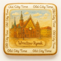 Ciastko lukrowane KAMIENICE WROCŁAW PAMIĄTKA POZIOM No.15 roz.L ręcznie robione