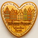 Ciastko lukrowane KAMIENICE WROCŁAW PAMIĄTKA SERCE No.13 roz.XL ręcznie robione Ciastko lukrowane KAMIENICE WROCŁAW PAMIĄTKA SERCE No.13 roz.XL ręcznie robione