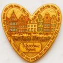 Ciastko lukrowane KAMIENICE WROCŁAW PAMIĄTKA SERCE No.16 roz.L ręcznie robione