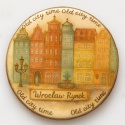 Ciastko lukrowane KAMIENICE WROCŁAW PAMIĄTKA KOŁO No.17 roz.Lręcznie robione