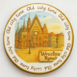 Ciastko lukrowane KAMIENICE WROCŁAW PAMIĄTKA KOŁO No.18 roz.L ręcznie robione