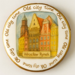 Ciastko lukrowane KAMIENICE WROCŁAW PAMIĄTKA KOŁO No.21 roz.L ręcznie robione