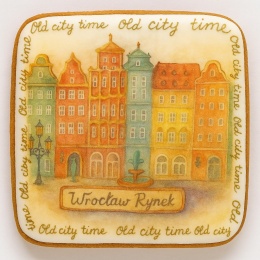 Ciastko lukrowane KAMIENICE WROCŁAW PAMIĄTKA POZIOM No.17 roz.L ręcznie robione