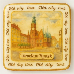 Ciastko lukrowane KAMIENICE WROCŁAW PAMIĄTKA POZIOM No.28 roz.L ręcznie robione