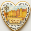 Ciastko lukrowane KAMIENICE WROCŁAW PAMIĄTKA SERCE No.25 roz.L ręcznie robione