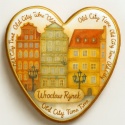 Ciastko lukrowane KAMIENICE WROCŁAW PAMIĄTKA SERCE No.29 roz.M ręcznie robione