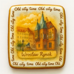 Ciastko lukrowane KAMIENICE WROCŁAW PION No.30 roz.L ręcznie robione