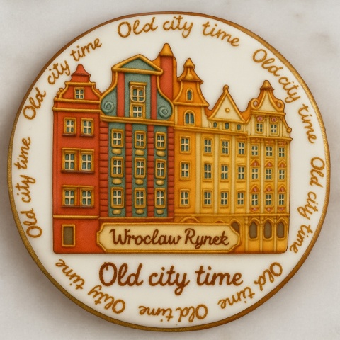 Ciastko lukrowane KAMIENICE WROCŁAW KOŁO No.42 roz.L ręcznie robione Ciastko lukrowane KAMIENICE WROCŁAW KOŁO No.42 roz.L ręcznie robione
