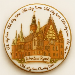 Ciastko lukrowane KAMIENICE WROCŁAW KOŁO No.42 roz.L ręcznie robione
