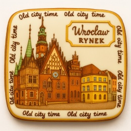 Ciastko lukrowane KAMIENICE WROCŁAW POZIOM No.44 roz.L ręcznie robione