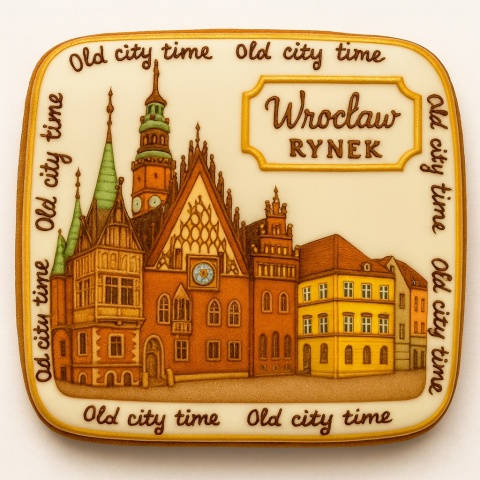 Ciastko lukrowane KAMIENICE WROCŁAW POZIOM No.44 roz.L ręcznie robione Ciastko lukrowane KAMIENICE WROCŁAW POZIOM No.44 roz.L ręcznie robione