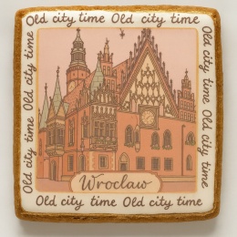 Ciastko lukrowane KAMIENICE WROCŁAW KWADRAT No.41 roz.L ręcznie robione
