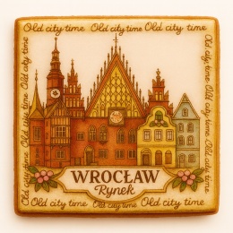 Ciastko lukrowane KAMIENICE WROCŁAW KWADRAT No.43 roz.L ręcznie robione